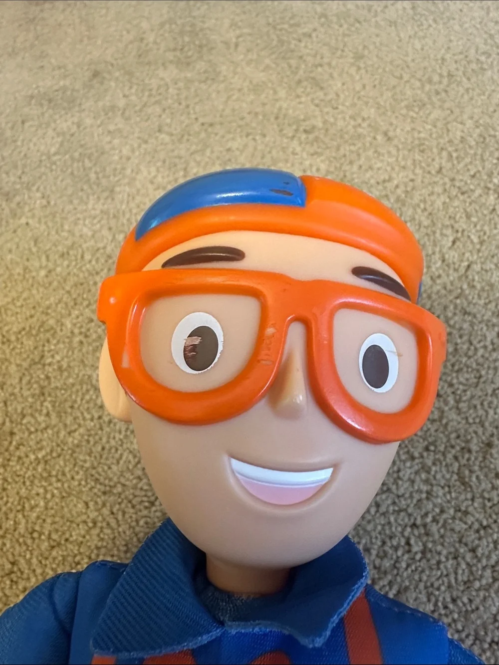 Blippi Plush Doll - Blue and Orange Outfit